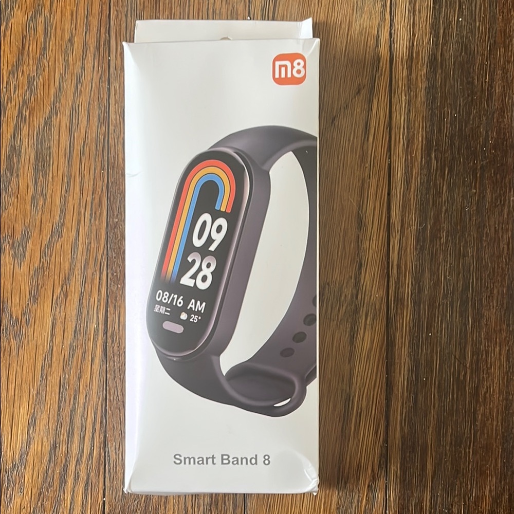 Black Fitness Tracker Arm Band with Curved Display